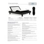 39XL in. E6Adjustable Bed by Beaudoin