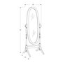 Standing mirror