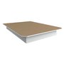 Sua-V 54in White ECONO Platform Base