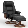 Swivel Armchair and Stool by Fjords-small