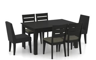 7-pc Customizable Dining Room Set by Canadel