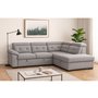 Khloe Fabric Sectional Bed by Monarch