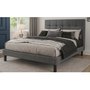 Heaven Complete Upholstered Bed Queen Size 60 in. by Beaudoin