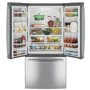 GE 33-Inch, 24.8 Cu. Ft. French 3-Door Refrigerator With Internal Water Dispenser - GNE25JYKFS