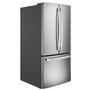 GE 33-Inch, 24.8 Cu. Ft. French 3-Door Refrigerator With Internal Water Dispenser - GNE25JYKFS