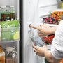 GE 33-Inch, 24.8 Cu. Ft. French 3-Door Refrigerator With Internal Water Dispenser - GNE25JYKFS
