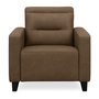 Cleo Leather Power Recliner with Power Headrest by Elran