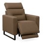 Cleo Leather Power Recliner with Power Headrest by Elran