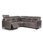 Cleo 5-Pc Fabric Power Reclining Sectional by Elran