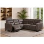 Cleo 5-Pc Fabric Power Reclining Sectional by Elran