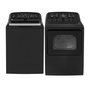 GE 4.9 cu ft Top-Load Washer with Dual Action Agitator & 7.2 cu ft Electric Dryer with SaniFresh Cycle – GTW491BMRDG-GTD49EBMRDG