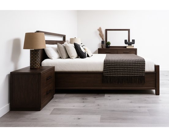 Vista King Size Bed by Mako