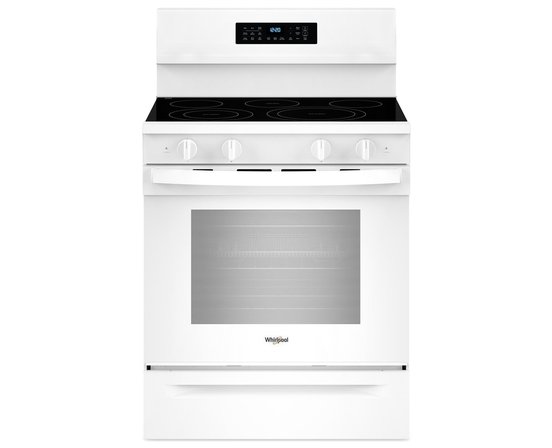 Whirlpool 30-Inch Freestanding Electric Range With Air Cooking Technology - YWFES7030SW