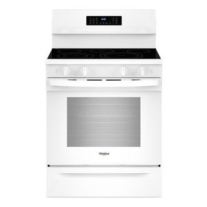 Whirlpool 30-Inch Freestanding Electric Range With Air Cooking Technology - YWFES7030SW