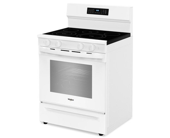 Whirlpool 30-Inch Freestanding Electric Range With Air Cooking Technology - YWFES7030SW