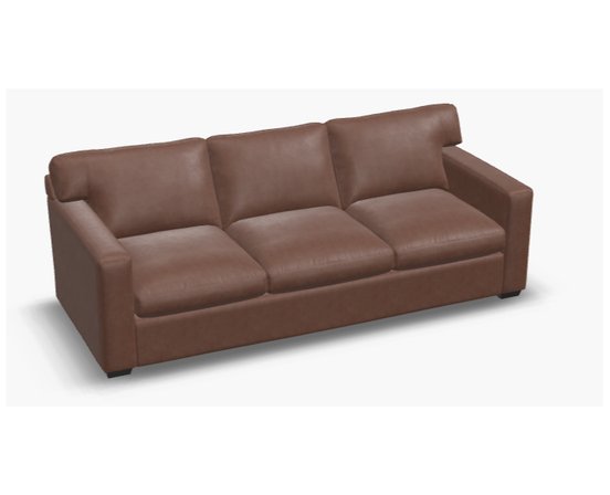 MADISON TRACK ARM leather sofa by Palliser