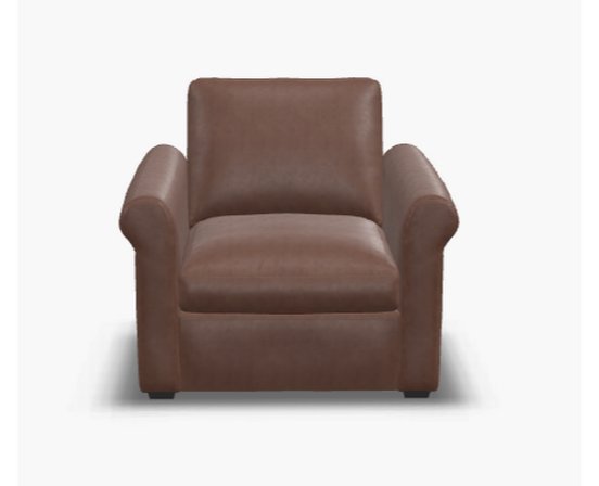 MADISON ROLL ARM leather armchair by Palliser