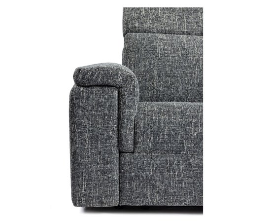 Zoe Fabric Power Reclining Sofa by Elran