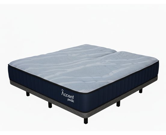 Obsidia Mattress Queen size 60 in split-head by Accent Pedic