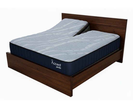 Obsidia Mattress Queen size 60 in split-head by Accent Pedic