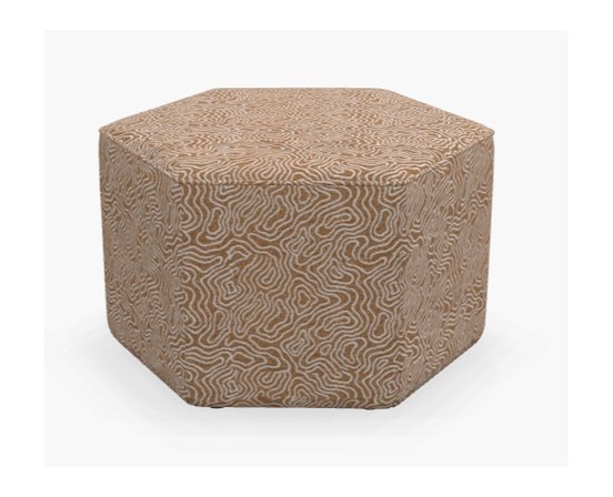 MINGLE Hexagon Ottoman by Palliser