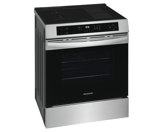 Frigidaire 30-Inch Front Control Induction Range With Air Fry - FCFI308CBS