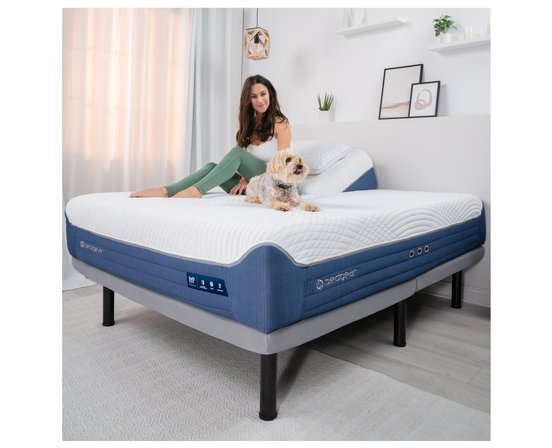 Bedgear M3 mattress, QUEEN SIZE, SPLIT HEADS and customizable firmness