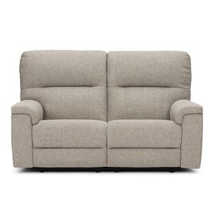 Maria Fabric Reclining Loveseat by Elran