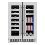Wine Cell'R built in Wine Cellar / Breuvages center 2 zone - WC2743SSBC