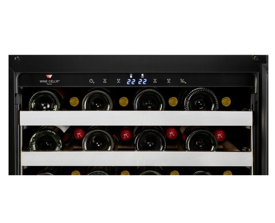 Wine Cell'R built in Wine Cellar dual zones 46 bottles - WC46DZPRV1
