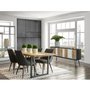 71 inch 7-pc Dining Room Set by LH Imports