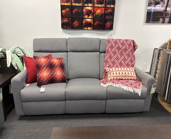 Sofa inclinable motorisé en tissu de Elran