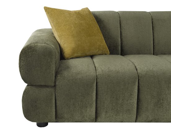 Fabric Stationnary Sofa by Deco-Style