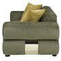 Fabric Stationnary Loveseat by Deco-Style