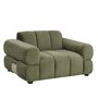 Fabric Stationnary Seat And A Half Chair by Deco-Style