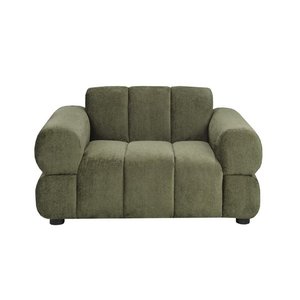 Fabric Stationnary Seat And A Half Chair by Deco-Style