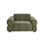 Fabric Stationnary Seat And A Half Chair by Deco-Style