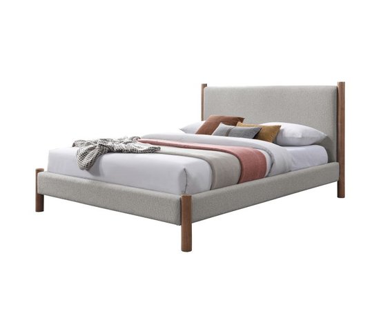 60-inch Fabric Platform Bed