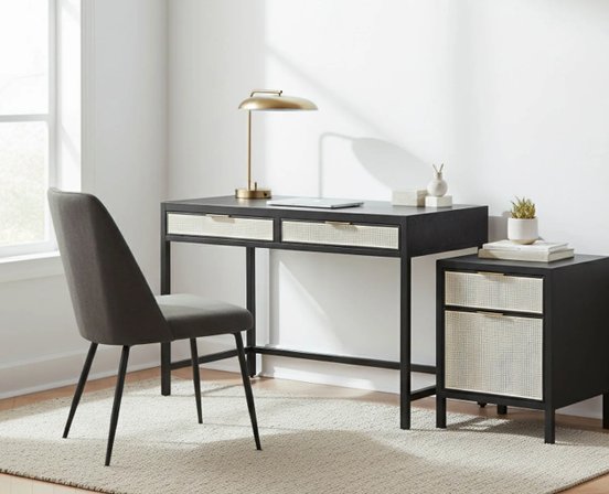Ebony Work Desk