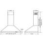 Broan 30-Inch Ew48 Series Wall Mount Range Hood - EW4830BLS