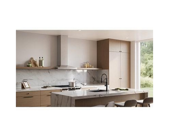 Broan 36-Inch Pyramid Chimney Hood - EWS1366SS