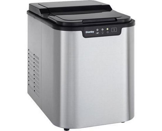 Danby 25 lbs. Countertop Ice Maker in Stainless Steel  - DIM2500SSDB