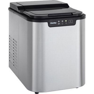 Danby 25 lbs. Countertop Ice Maker in Stainless Steel  - DIM2500SSDB