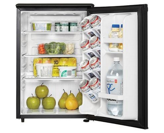 Danby 18-Inch, 2.6 Cu. Ft. Compact Refrigerator - DAR026A1BDD