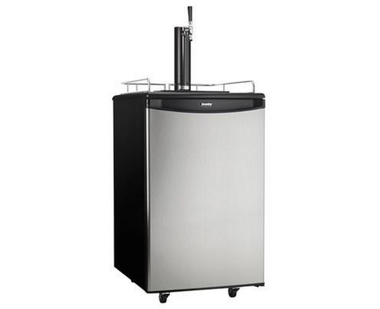 Danby 5.4 Cu. Ft. Freestanding Single Tap Keg Cooler - DKC054A1BSLDB