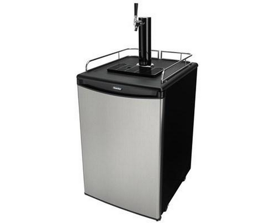 Danby 5.4 Cu. Ft. Freestanding Single Tap Keg Cooler - DKC054A1BSLDB