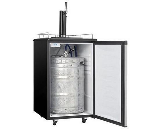 Danby 5.4 Cu. Ft. Freestanding Single Tap Keg Cooler - DKC054A1BSLDB