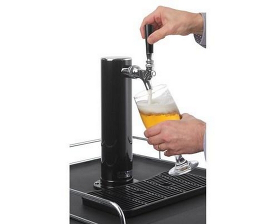 Danby 5.4 Cu. Ft. Freestanding Single Tap Keg Cooler - DKC054A1BSLDB