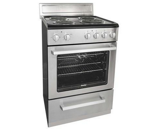 Danby 24-Inch Freestanding Electric Range With Even Baking - DERM240BSSC
