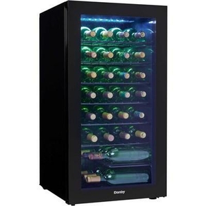 Danby 36-Bottle Wine Cooler With Led Lighting - DWC036A2BDB-6